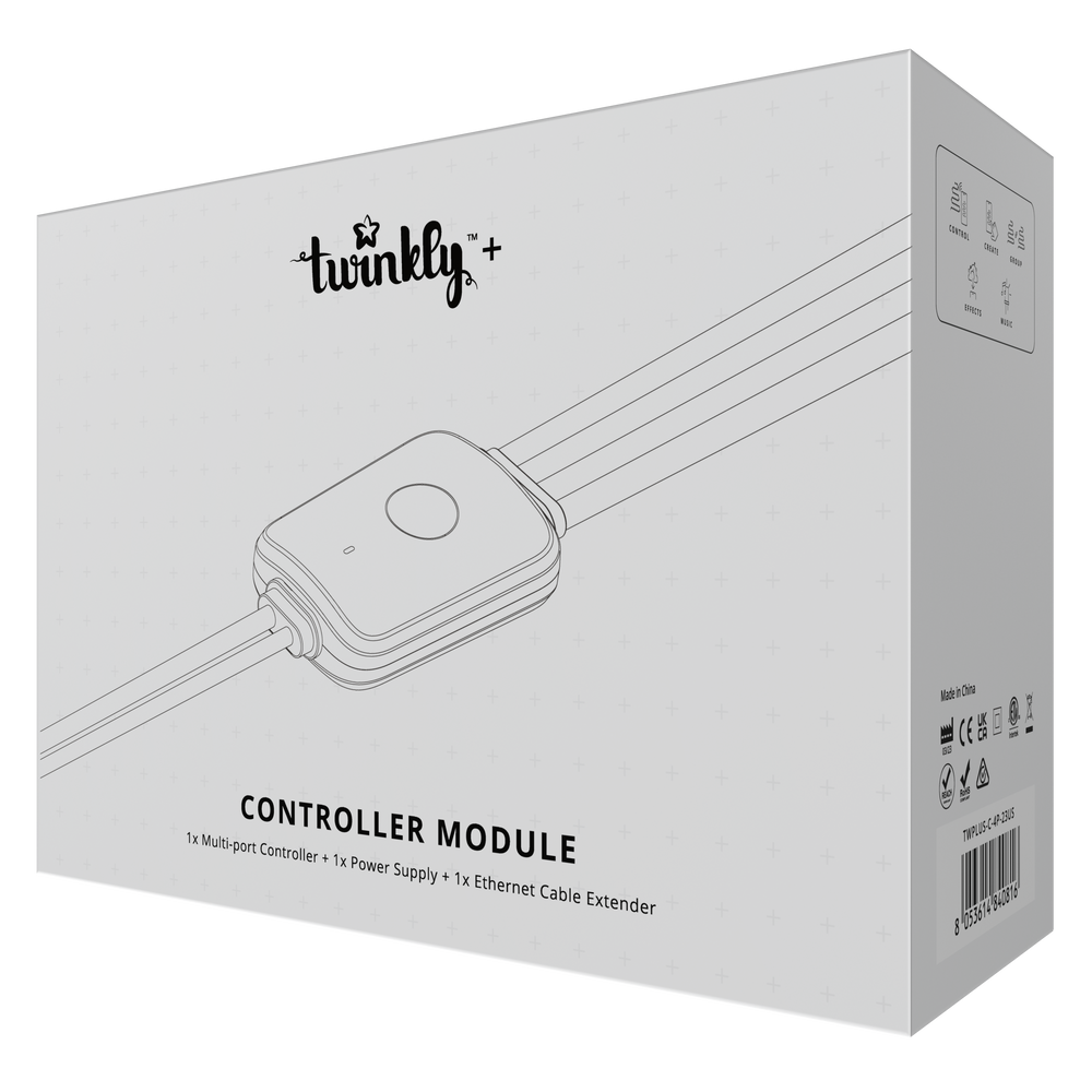 Kontroler Twinkly Plus, 4 porty, Wi-Fi, Ethernet