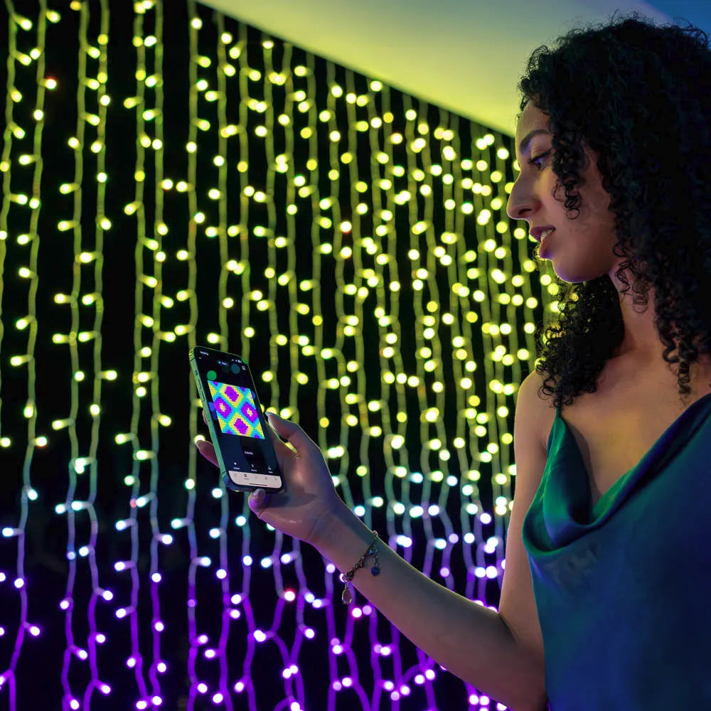 Twinkly Plus Curtain 250 LED RGBW