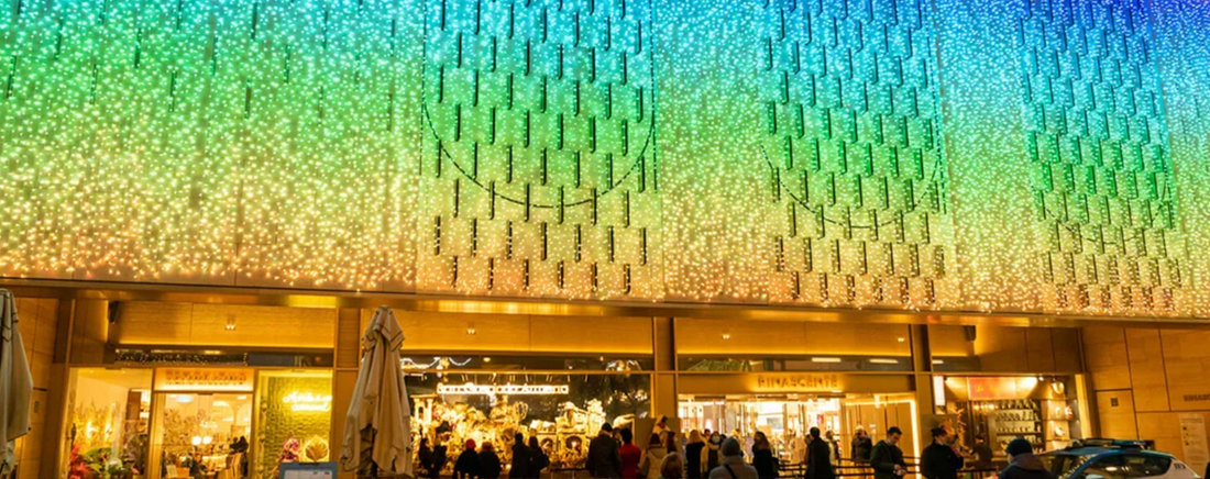 Dekoracje Świąteczne w galeriach handlowych