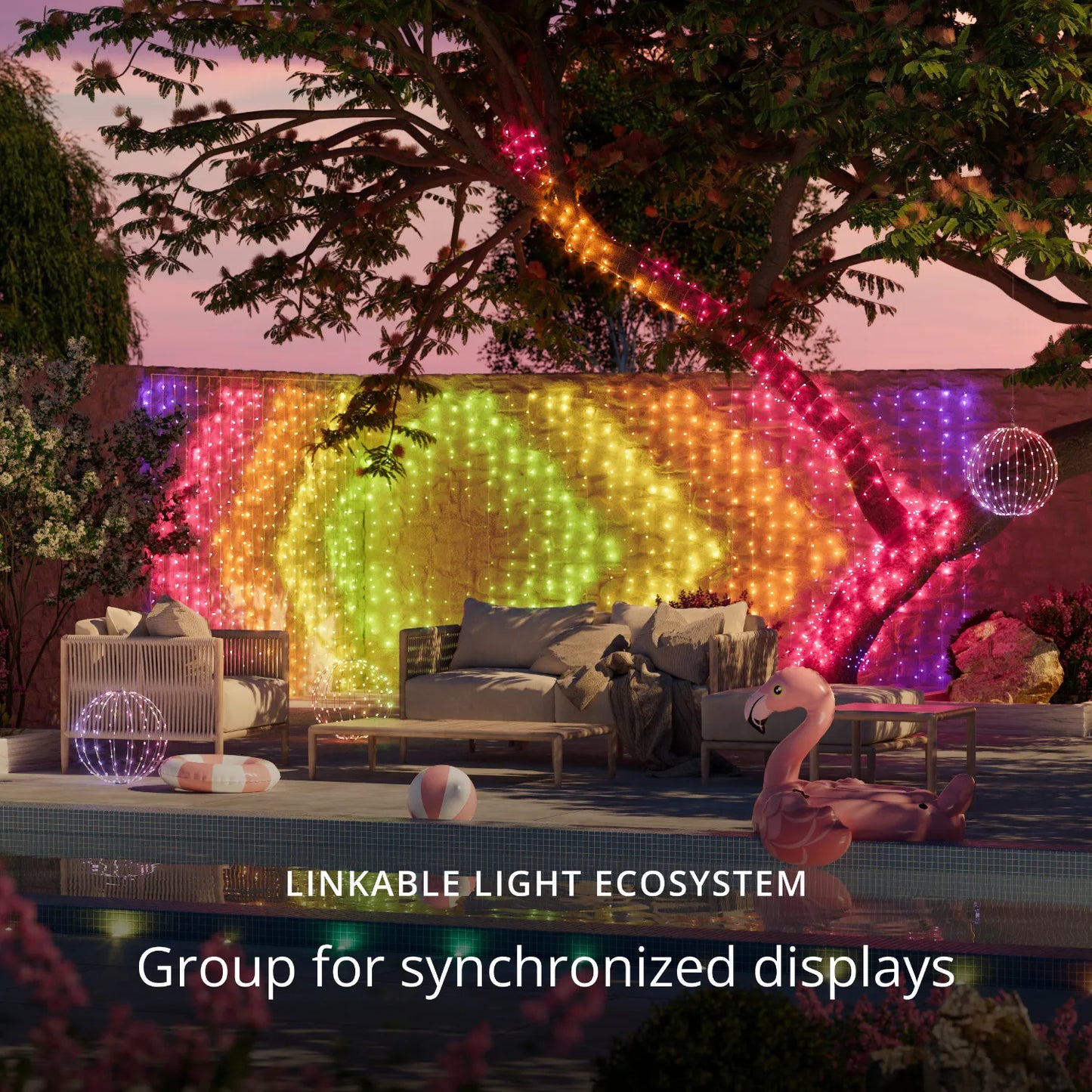Twinkly Curtain RGBW
