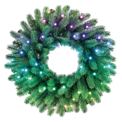 Twinkly Pre-lit Wreath