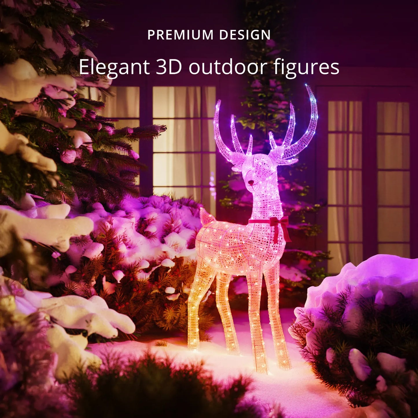 Twinkly 3D Reindeers Jeleń