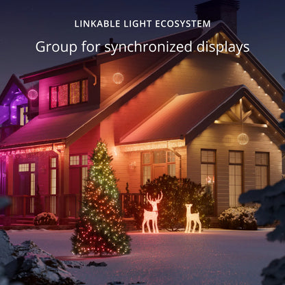 Twinkly 3D Reindeers Łania
