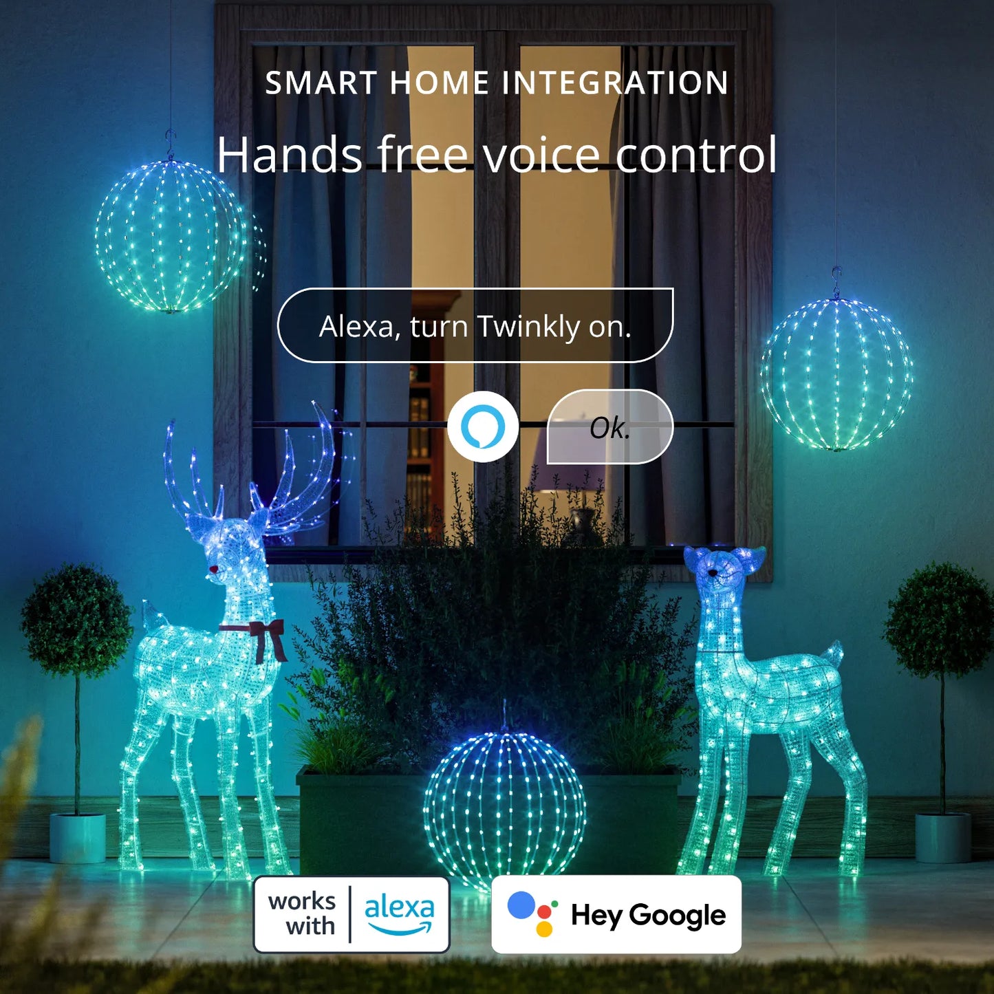 Twinkly 3D Reindeers Jeleń