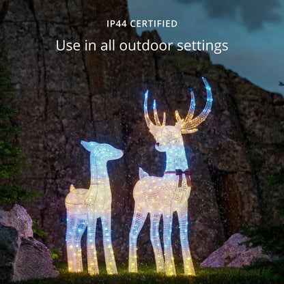 Twinkly 3D Reindeers Łania