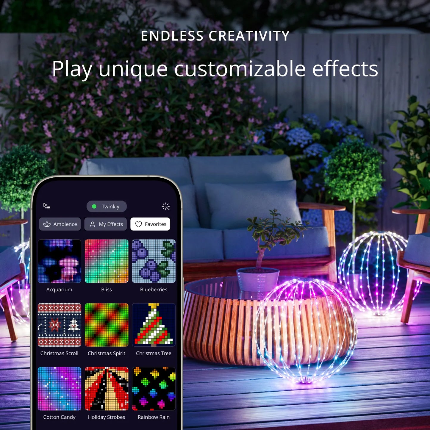 Twinkly Sphere 3D
