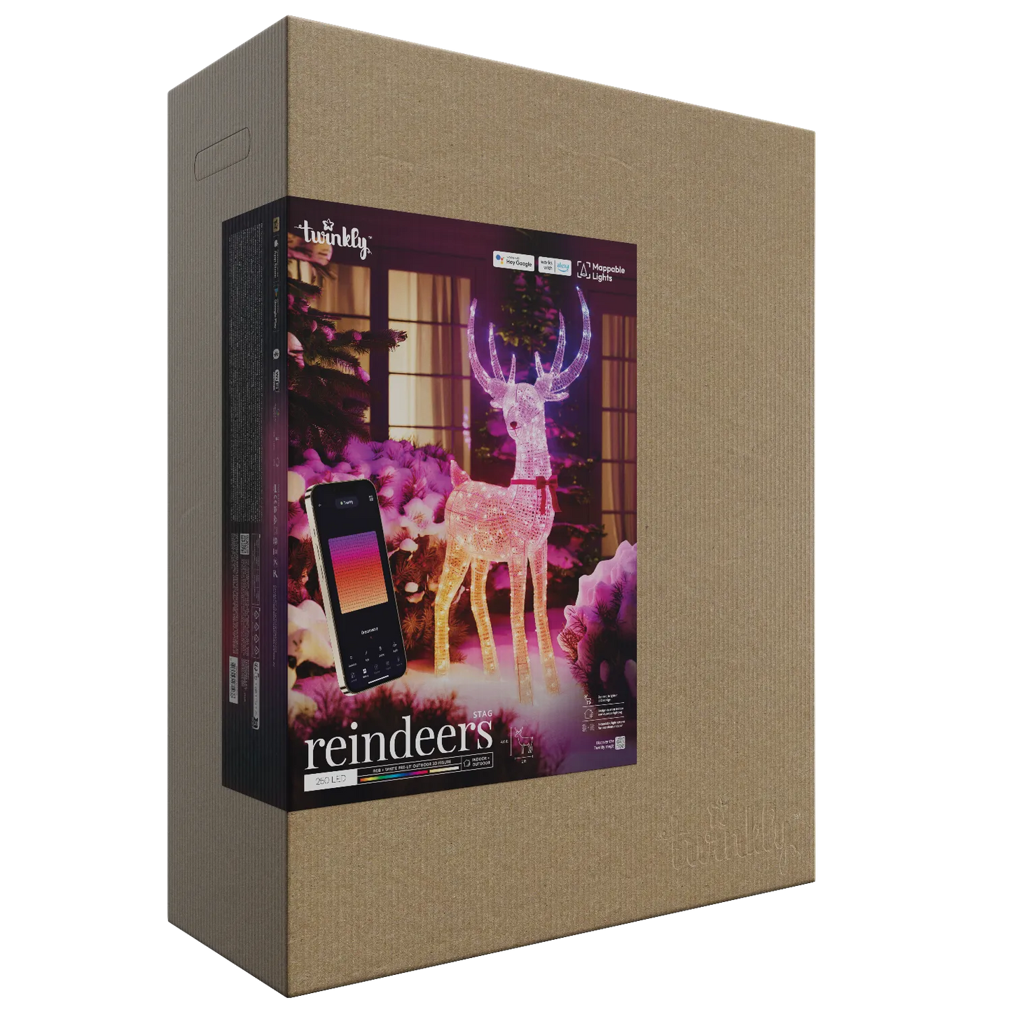 Twinkly 3D Reindeers Jeleń