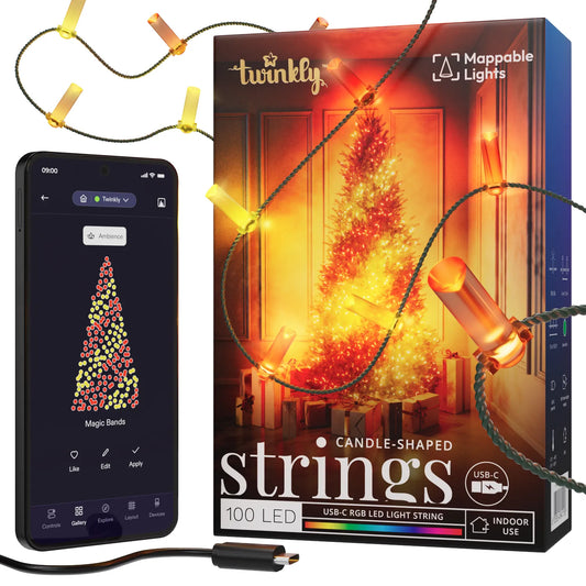Twinkly Strings USB-C - Candles