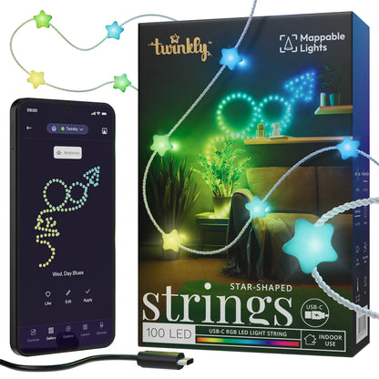 Twinkly Strings USB-C - Stars