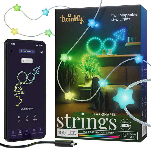 Twinkly Strings USB-C - Stars
