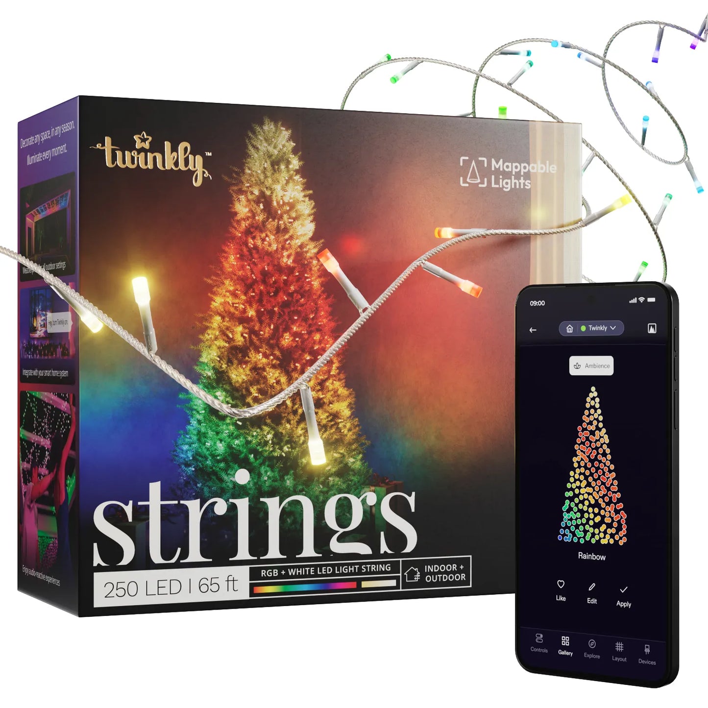 Twinkly Strings RGBW