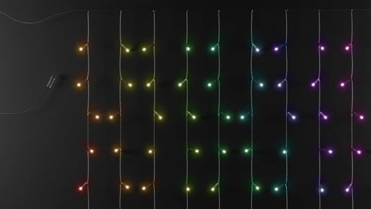 Twinkly Plus Curtain 250 LED RGBW
