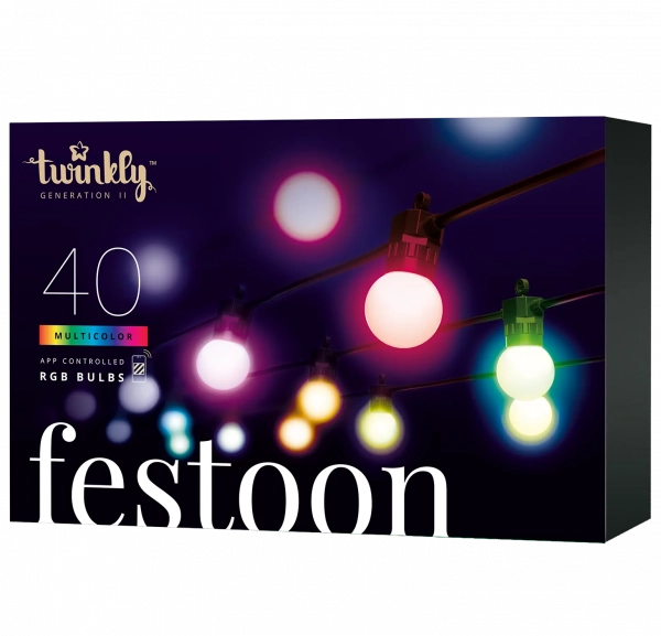 Twinkly Festoon 40 RGB LED-girlande