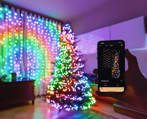 ozdoby led na ścianę