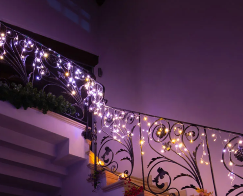 ozdoby led na ścianę